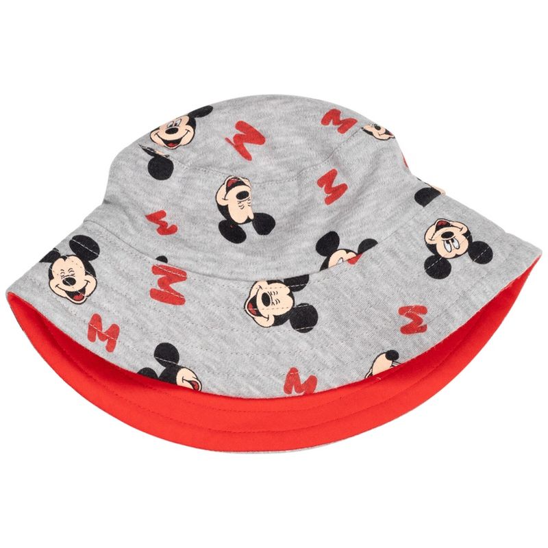 Disney Lion King Mickey Mouse Winnie the Pooh Nightmare Before Christmas Lilo & Stitch Baby Romper and Bucket Sun Hat Newborn to Infant, 2 of 10