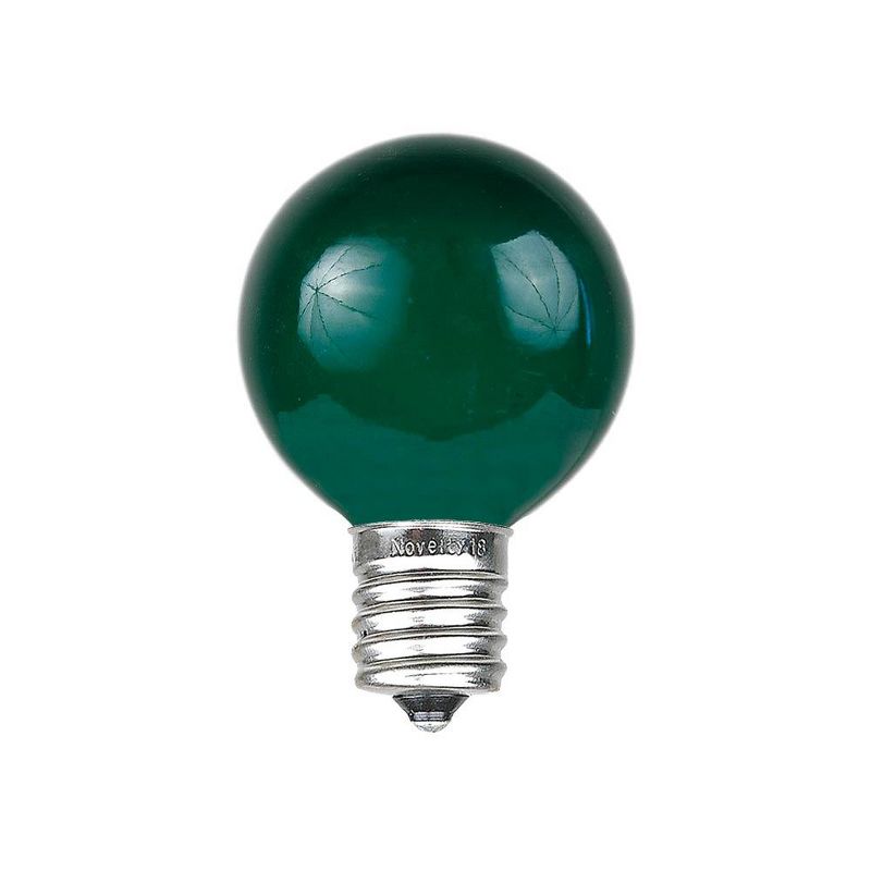 Novelty Lights G30 Globe Hanging Outdoor String Light Replacement Bulbs E12 Candelabra Base 5 watt, 2 of 8
