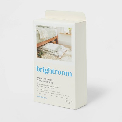 Jumbo 2pc Compression Bags Clear - Brightroom™ : Target