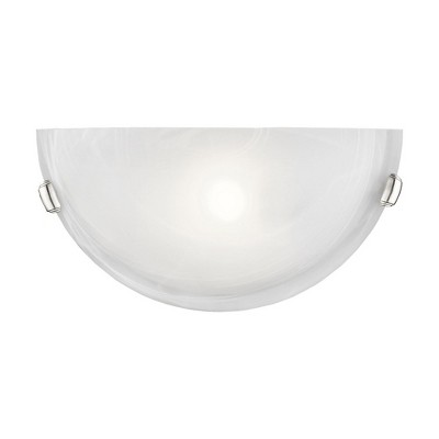 Livex Lighting Oasis 1 - Light Wall Light in  Brushed Nickel