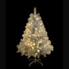Mlmh & Kngwa 4FT Sliver Pre-Lit Artificial Christmas Tree - 3 of 4