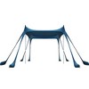 LakeForest "10x10FT Beach Canopy Tent with UPF50+ UV Protection, Foldable Poles, Sandbags & Carry Bag for Camping, Fishing, Picnic, and Beach" Black - 3 of 4