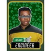 Juniors Womens Star Trek: The Next Generation St. Patrick's Day Lucky Engineer La Forge Festival Muscle Tee - 2 of 4