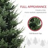 FURNIinspire Artificial Trees Christmas Tree Nordic Pine Artificial Tree With 1939 Branch Tips, Base For Holiday Party, Green, 59"*59"*106.3" - 4 of 4