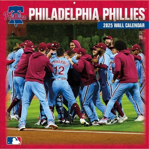 MLB Philadelphia Phillies 2025 12"x12" Team Wall Calendar - 1 of 4