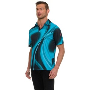 Canada Weather Gear Men’s Performance Polo Shirt – Short Sleeve Moisture Wicking Golf Shirt – Lightweight Athletic Fit - 1 of 4