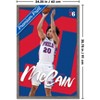 Trends International NBA Philadelphia 76ers - Jared McCain 25 Framed Wall Poster Prints - 3 of 4