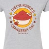 Women's - Friends - They've Ruined Cranberry Day Fitted Graphic T-Shirt - 2 of 4