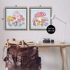 Stupell Industries Groovy Floral Mushrooms, 25" x 25" - 3 of 4