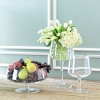 Park Hill Collection Basia Glass Stemmed Low Bowl - 3 of 4