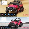 24V Kids Ride on Car with 2.4G Remote Control | 6 Wheeler Electric Vehicle 4WD & 3 Speed, Battery Powered Toy for Toddlers Ages 3-6 - 3 of 4
