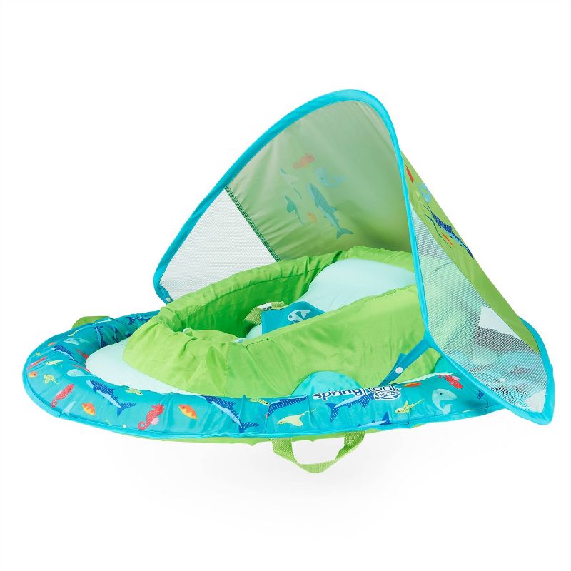 Swimways Infant Baby Spring Float - Green, 5 of 7