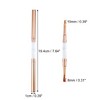 Unique Bargains Double Ended Nail Art Brush Gel Polish Nail Art Design Pen Painting Brush Tools for Home DIY Manicure Rose Gold Tone - 4 of 4