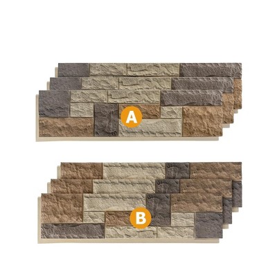 High-Density Polyurethane Faux Stone Siding Panels for Interior Exterior Decor Covering Rock Panel PU Stone