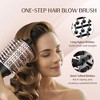 SKIMI Hair Dryer Brush, Professional Ceramic Blow Dryer Brush with Display Screen, One Step Hot Air Brush for Hair Drying, Styling and Volumizing - 2 of 4