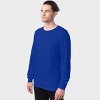 Hanes Essentials Men's Cotton Long Sleeve T-Shirt, Value 4-Pack - 4 of 4