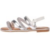 bebe Girls' Sandals - Comfy Open Toe Dress Sandals, Fancy and Sparkly Sandals for Little Girls and Big Girls - 3 of 4