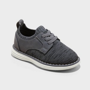 Toddler Shane Knit Dress Shoes - Cat & Jack™ Charcoal Gray - 1 of 4