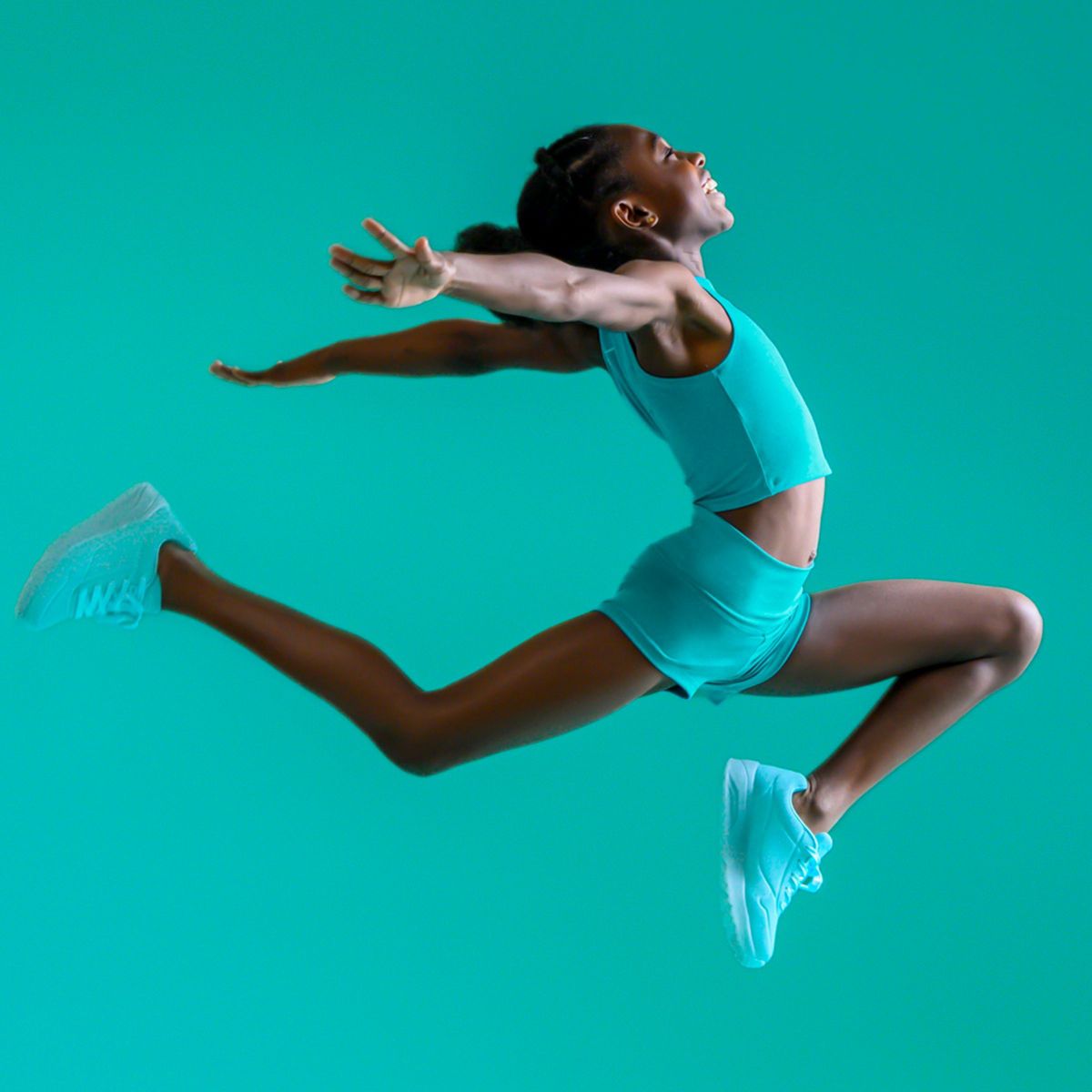 Destira Junior's Turquoise Sport Tank - thumbnail 4