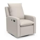 Storkcraft Timeless Side Lever Reclining Glider with USB Charging Port - Ivory
