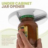 MEDca Under Cabinet Jar Opener – Undermount Lid Gripper for Jars, Bottles & Containers, Easy Kitchen Aid for Seniors & Weak Hands - 3 of 4
