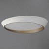 ET2 Lighting Slant 1 - Light Flush Mount in  White/Gold - 2 of 3