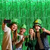KatchOn, Green Streamers Party Decorations -3.2x8 Feet, Pack of 2 | Jungle Party Decorations - 2 of 4