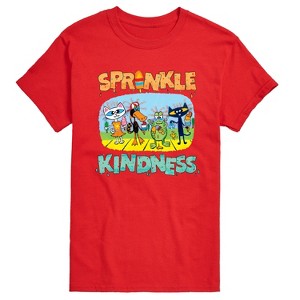 Men's - Pete the Cat - Sprinkle Kindness Short Sleeve Graphic T-Shirt - 1 of 4