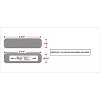 ComplyRight Moistenable Glue Security Tinted Double-Window Tax Envelopes 3 7/8" x 8.5" 50/Pack - 3 of 4