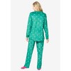 Dreams & Co.  Velour Pajama With Free Fuzzy Socks - 3 of 4