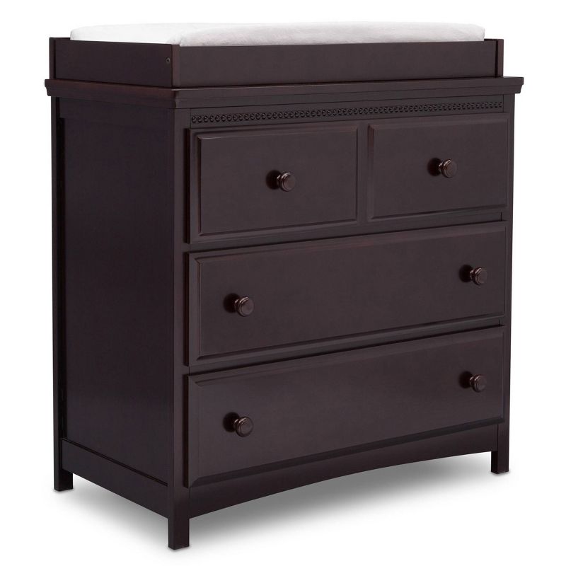 Delta Children Emerson 3 Drawer Dresser with Changing Top and Interlocking Drawers, 5 of 12