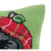 C&F Home 18" Scottish Terrier Dog Puppy Christmas Hooked Accent Throw Pillow - 3 of 4