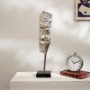 GDFStudio Katherine Modern Abstract Aluminum Sculptures with Black Base(Set of 2) - 4 of 4
