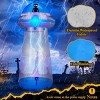 SEVOBAL Party Decorations Accessories Halloween Inflatable UFO Yard Decoration Tall Blow up Yard Decor Outdoor, Multicolored, 43.3"*43.3"*106.3" - 2 of 4