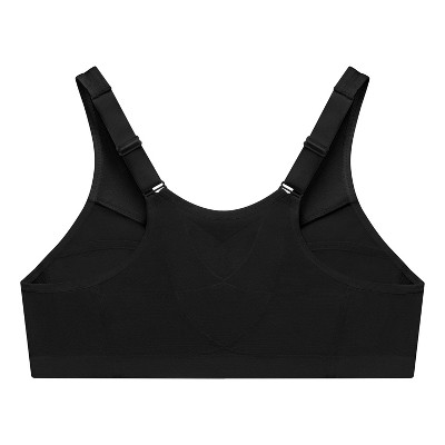 Glamorise Womens Magiclift Front-closure Posture Back Wirefree Bra 1265 ...