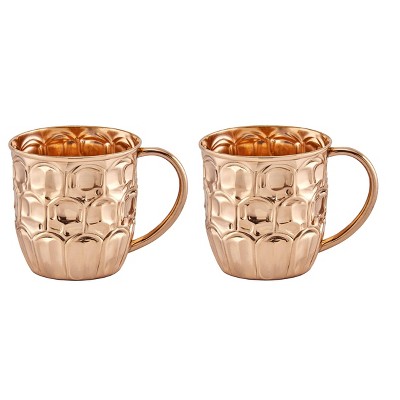 Old Dutch 20oz 2pk Copper Beer Krugs