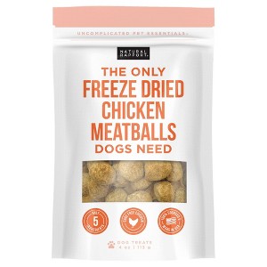Natural Rapport The Only Freeze Dried Meatballs Dog Treats - 4oz - 1 of 4