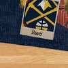 NBA Denver Nuggets Display Washable Rug 32 x 62 Inches - 3 of 4
