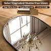 Beautyolove 38"L x 26"W Arched Bathroom Mirror Wall Mounted Mirror - 4 of 4