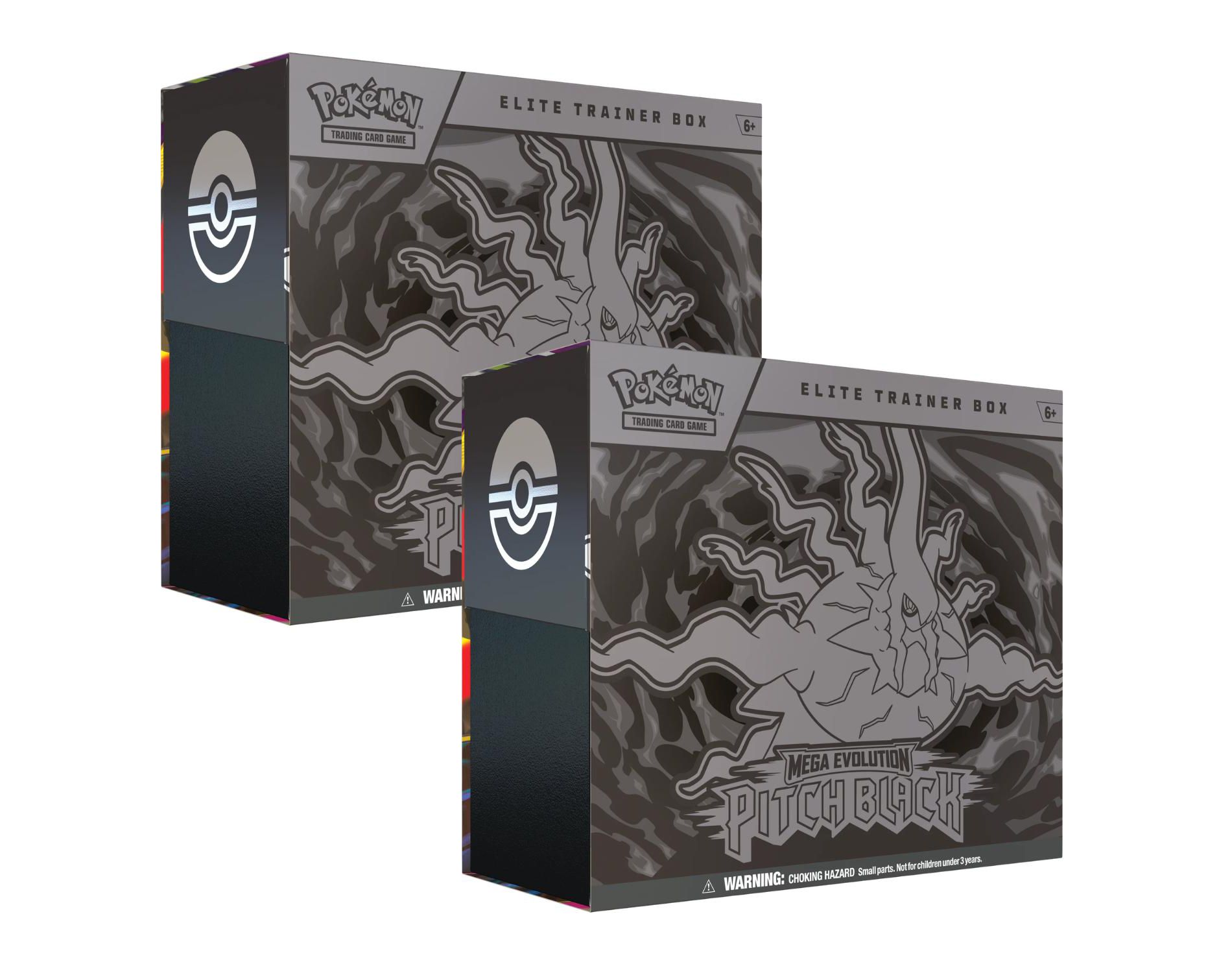 Pokemon ME5 Mega Evolution Pitch Black Elite Trainer Boxes (2-Pack)