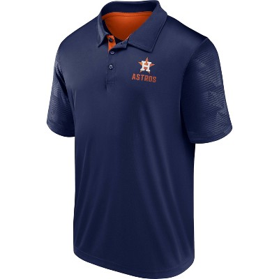 Mlb Houston Astros Men's Short Sleeve Polo T-shirt - S : Target