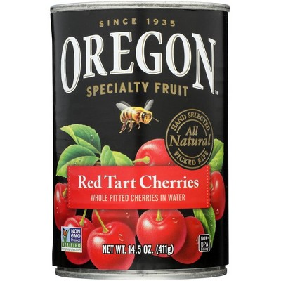 Oregon Red Tart Cherries In Water - 8 pack, 14.5 oz