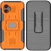 Nakedcellphone Combo for Samsung Galaxy XCover 7 Pro - Rugged Phone Case with Stand and Belt Clip Holster Holder - 2 of 4