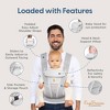 Ergobaby Omni Breeze All Carry Positions Breathable Mesh Baby Carrier for Newborn to Toddler - 4 of 4