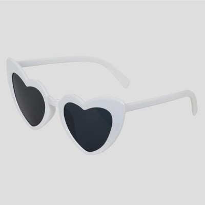 Anna-Kaci Active Women's Vibrant Heart-Shaped Fashion Sunglasses UV400 Protection