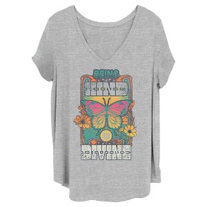 Juniors Womens Lost Gods Being Kind Is Divine T-Shirt - 1 of 4