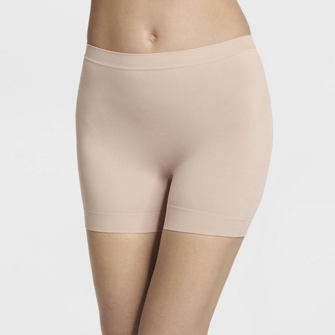 JKY Jockey Women's Tummy Control Shapewear Boy Shorts, Beige, Size S, NwT