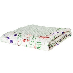 The Lakeside Collection Stella Mushroom Quilt Ensemble - King Quilt - 1 of 1