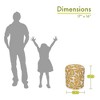 Majestic Home Goods,Pouf Plantation - 2 of 4