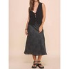 Women's Polka Dot Midi Slip Skirt - if She Loves - 4 of 4